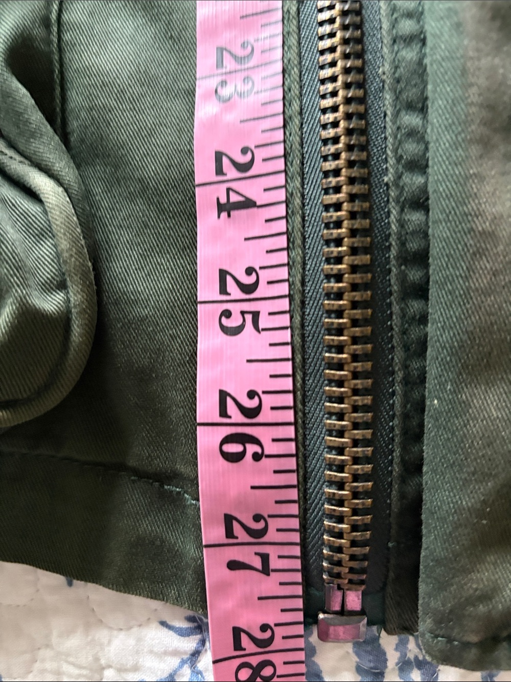 Olive Green Utility Field Jacket Size Medium - Picture 9 of 10